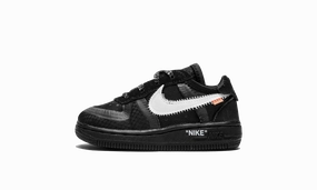 The 10: Air Force 1 (TD) "Off-White Black" Nike Toddler shoes