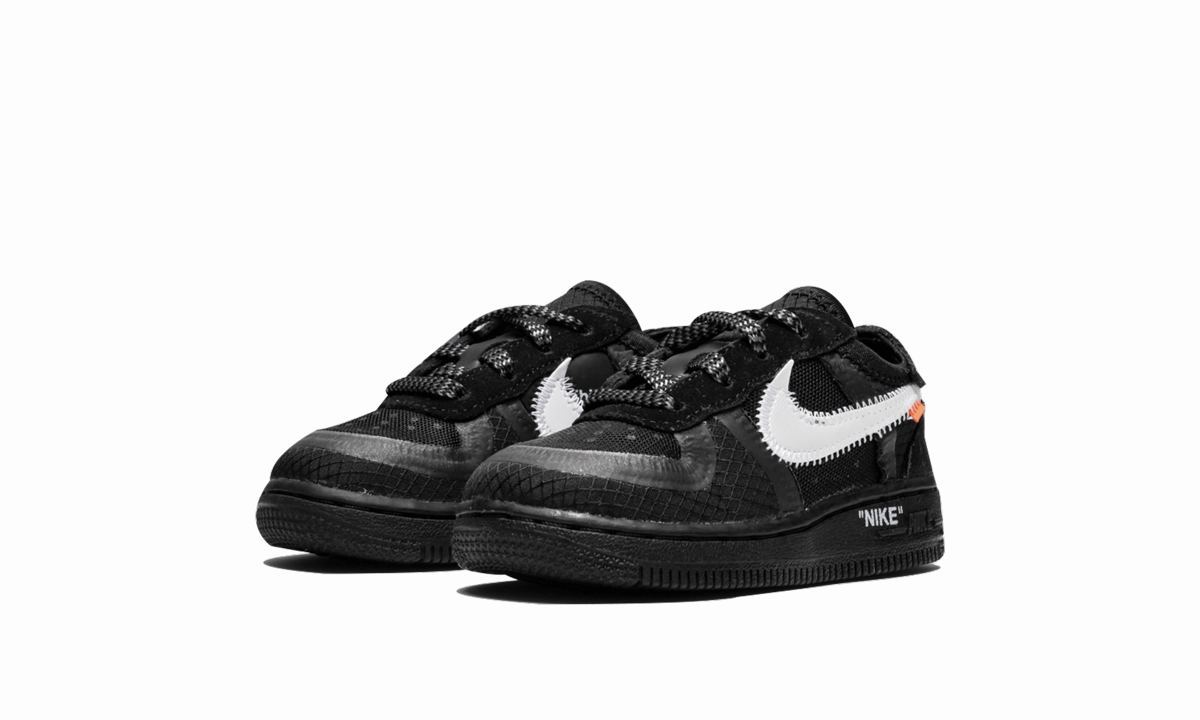The 10: Air Force 1 (TD) "Off-White Black" nike toddler soft shoes
