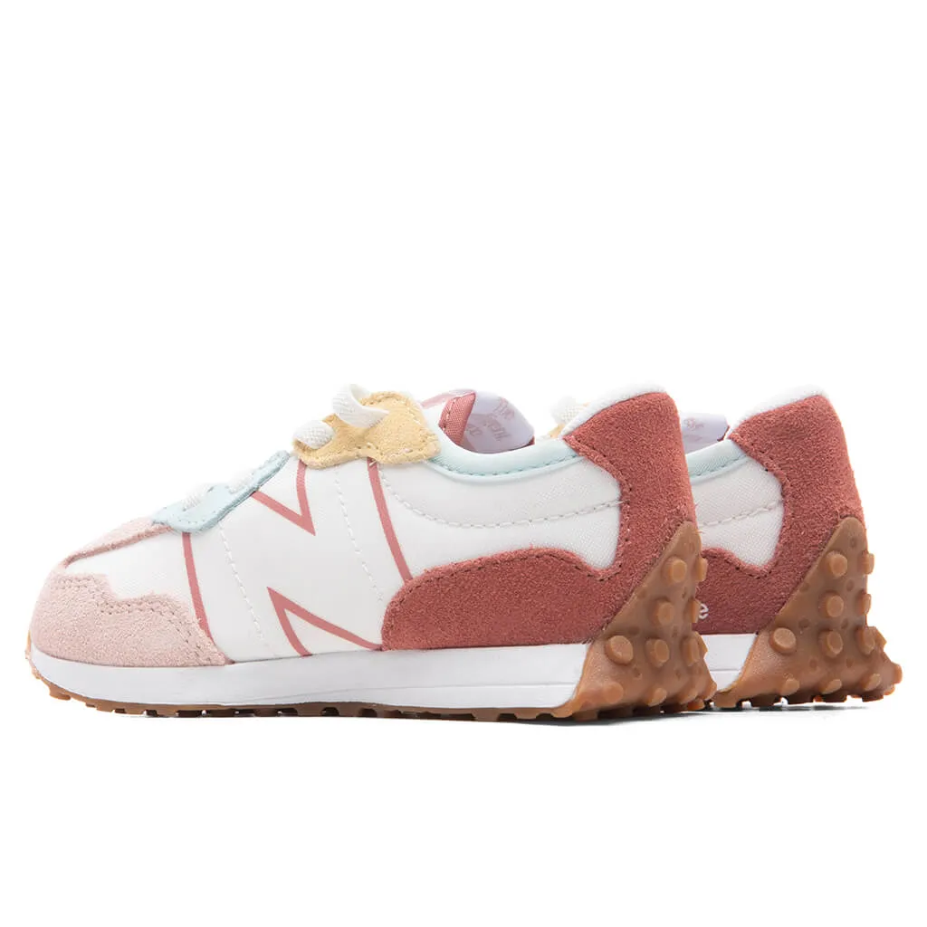 Toddler 327 - Oyster Pink New Balance Arch Support Sneakers