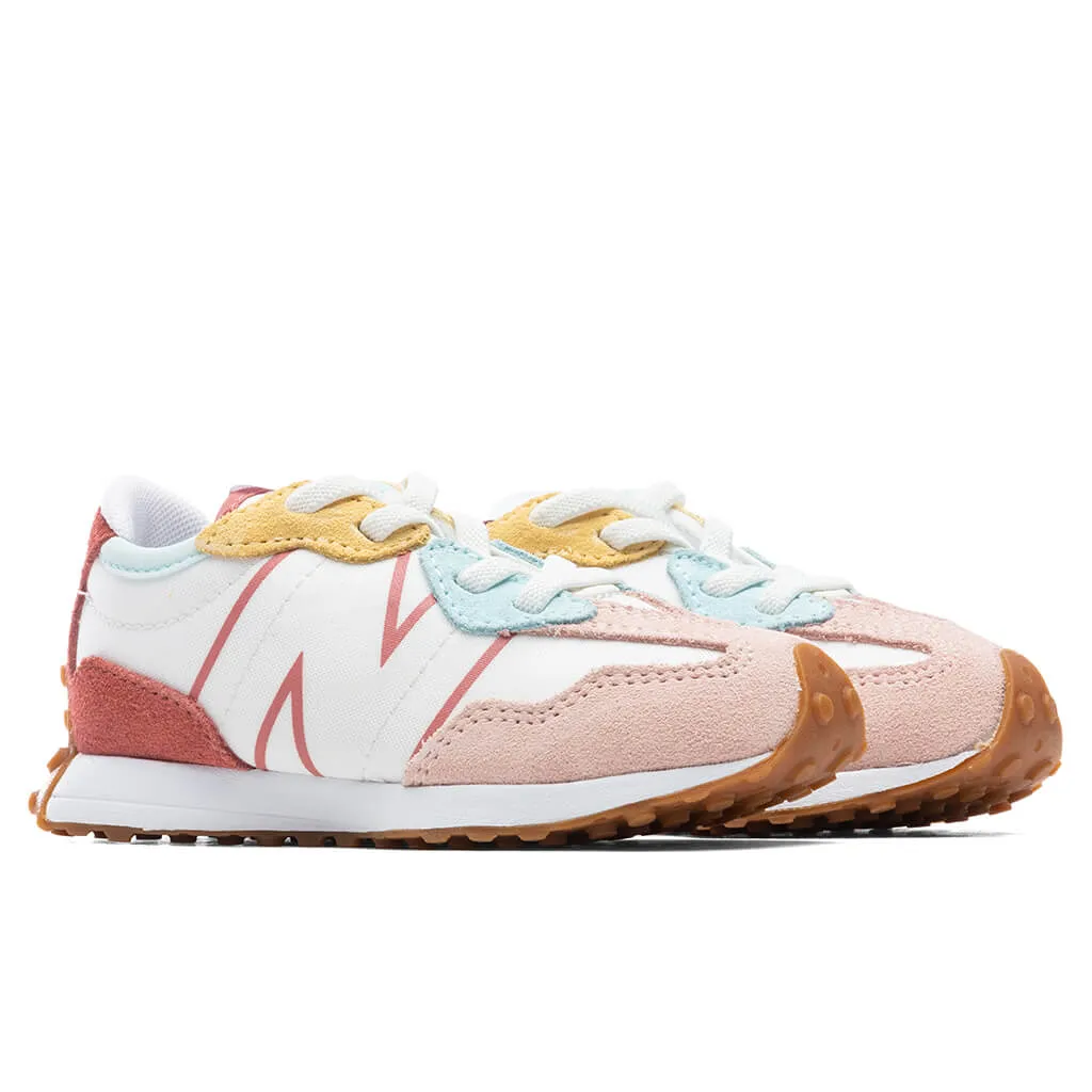 Toddler 327 - Oyster Pink New Balance Arch Support Sneakers