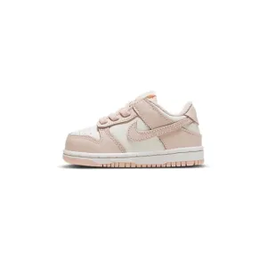 Toddler Nike Dunk Low Orange Pearl Sail 2020 Nike Dunk sneakers with classic silhouette