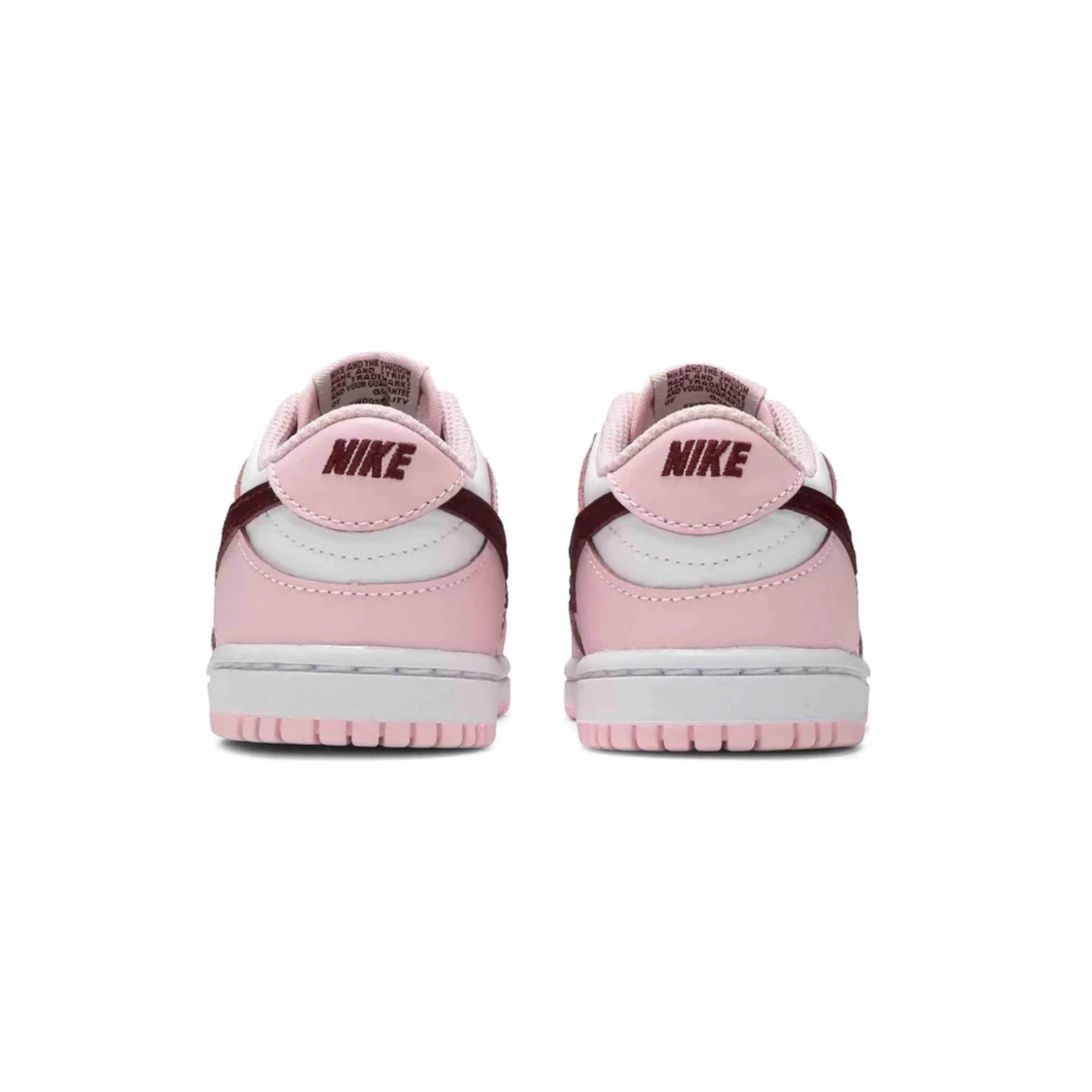 Toddler Nike Dunk Low Pink Red White Iconic Sneakers