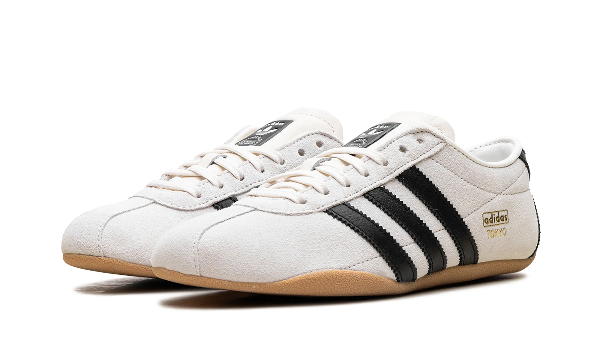 Tokyo WMNS "Off White Black" adidas stylish womens sneakers