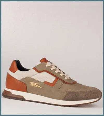 TOMMY BOWE BASHAM KHAKI Tommy Bowe men's shoes