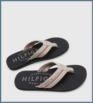 TOMMY HILFIGER CORPORATE BEACH TOE POST Tommy Hilfiger men's footwear