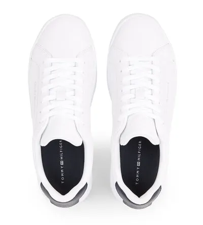 TOMMY HILFIGER COURT BETTER WHITE Tommy Hilfiger men's footwear