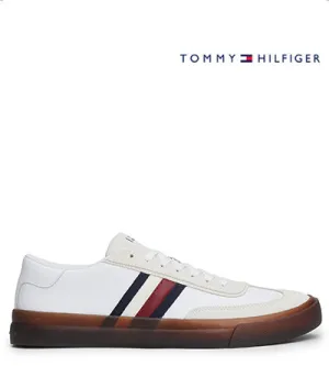 TOMMY HILFIGER CUPSET TERRACE WHITE Tommy Hilfiger men's footwear