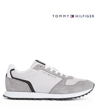 TOMMY HILFIGER EVA GREY WHISPER Tommy Hilfiger men's footwear