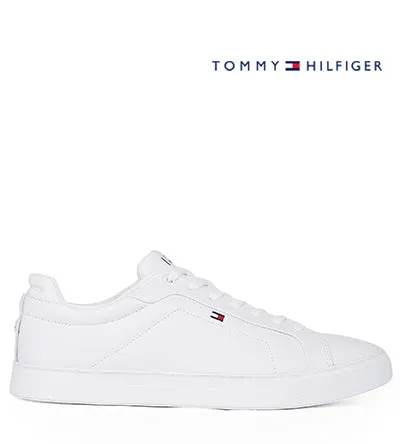 TOMMY HILFIGER ICON COURT LEATHER FLAG Tommy Hilfiger men's footwear