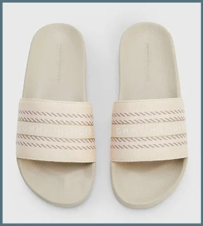 TOMMY HILFIGER WEBBING SLIDE
