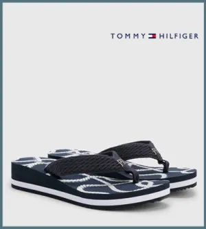TOMMY HILFIGER WEDGE FLIP FLOP Tommy Hilfiger women's shoes