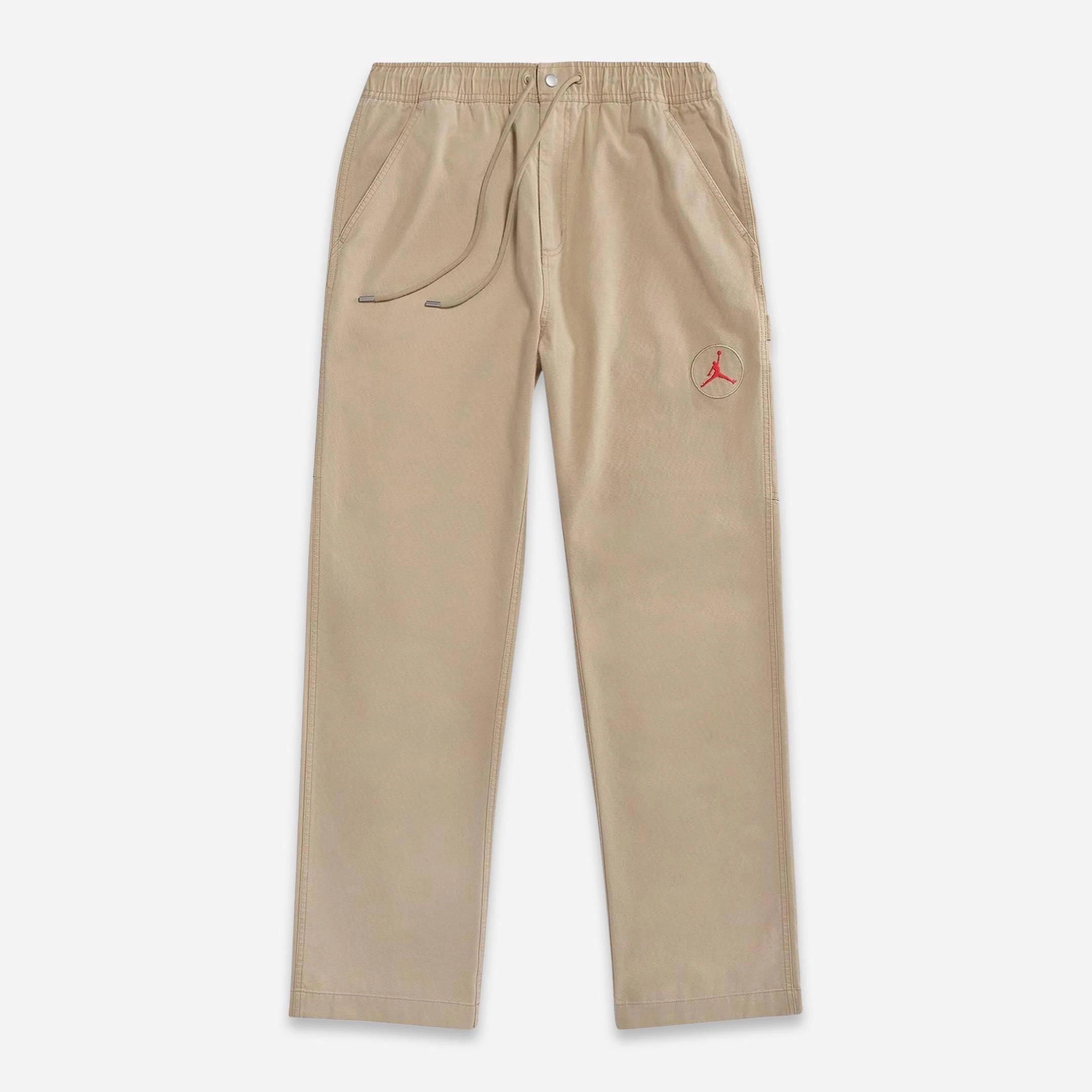 Travis Scott x Air Jordan Canvas Pant 'Cactus Jack' Khaki (SS21) DD4778-201