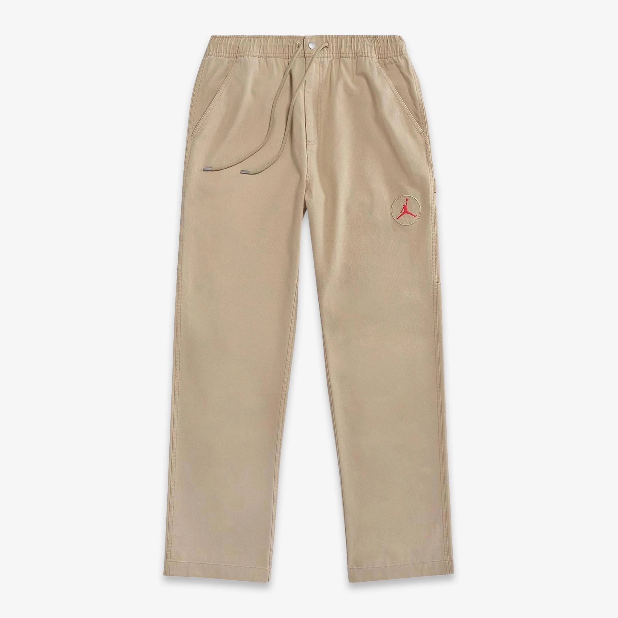 Travis Scott x Air Jordan Canvas Pant 'Cactus Jack' Khaki (SS21) DD4778-201