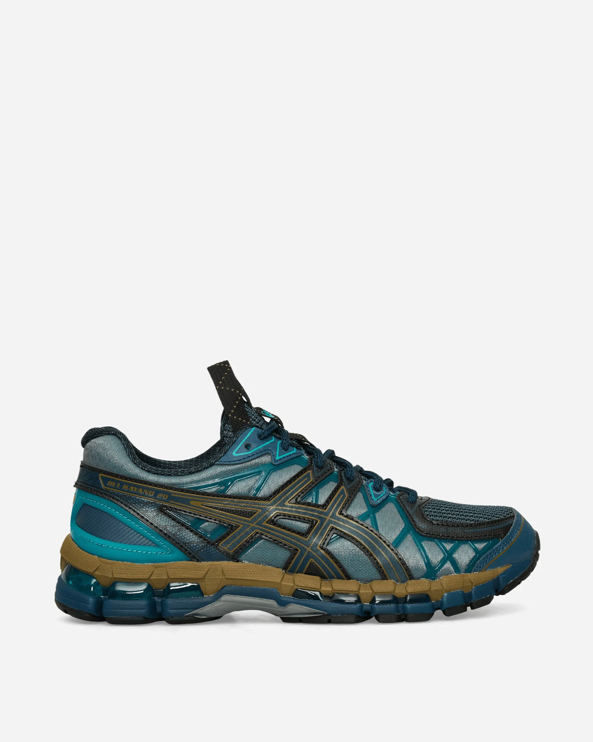 UB10-S GEL-Kayano 20 Sneakers Vintage Indigo / Sea Glass Asics men's running shoes with gel cushioning