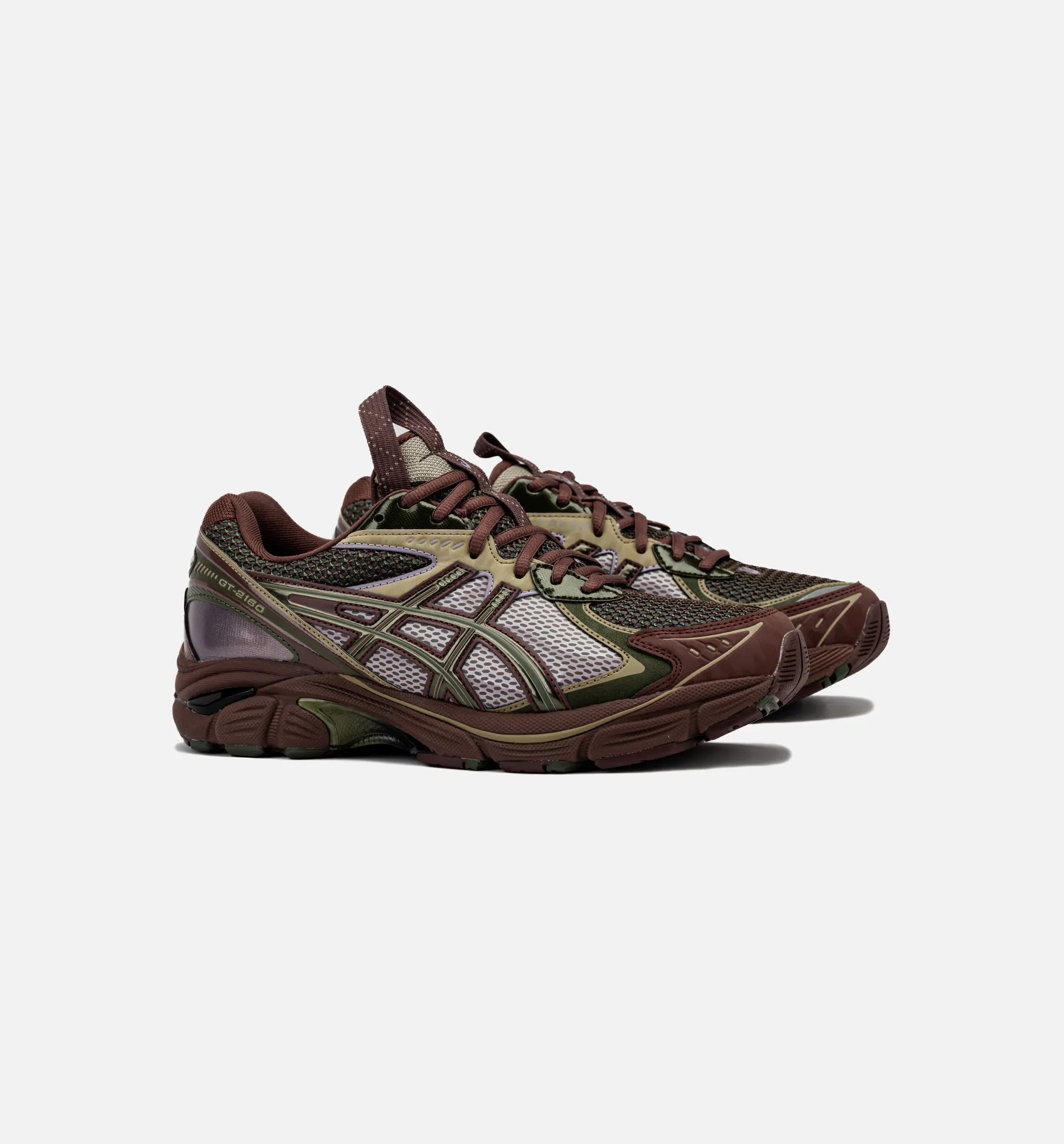UB6 S GT 2160 Mens Running Shoe - Grey Floss/Brown Storm asics Shoes