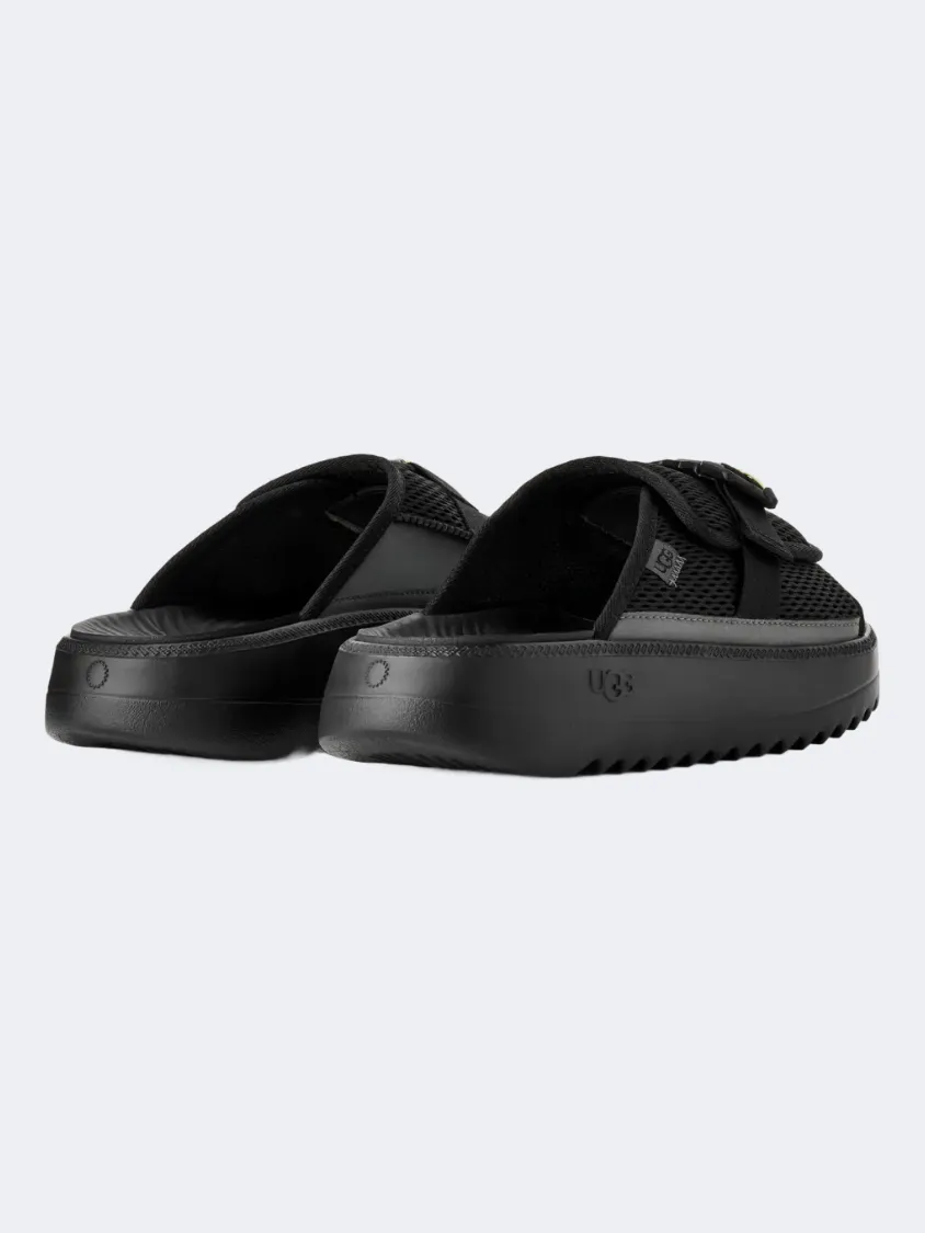 UGG Maxxer 2 Men Lifestyle Slippers Black Mens Urban Style Comfort Shoes