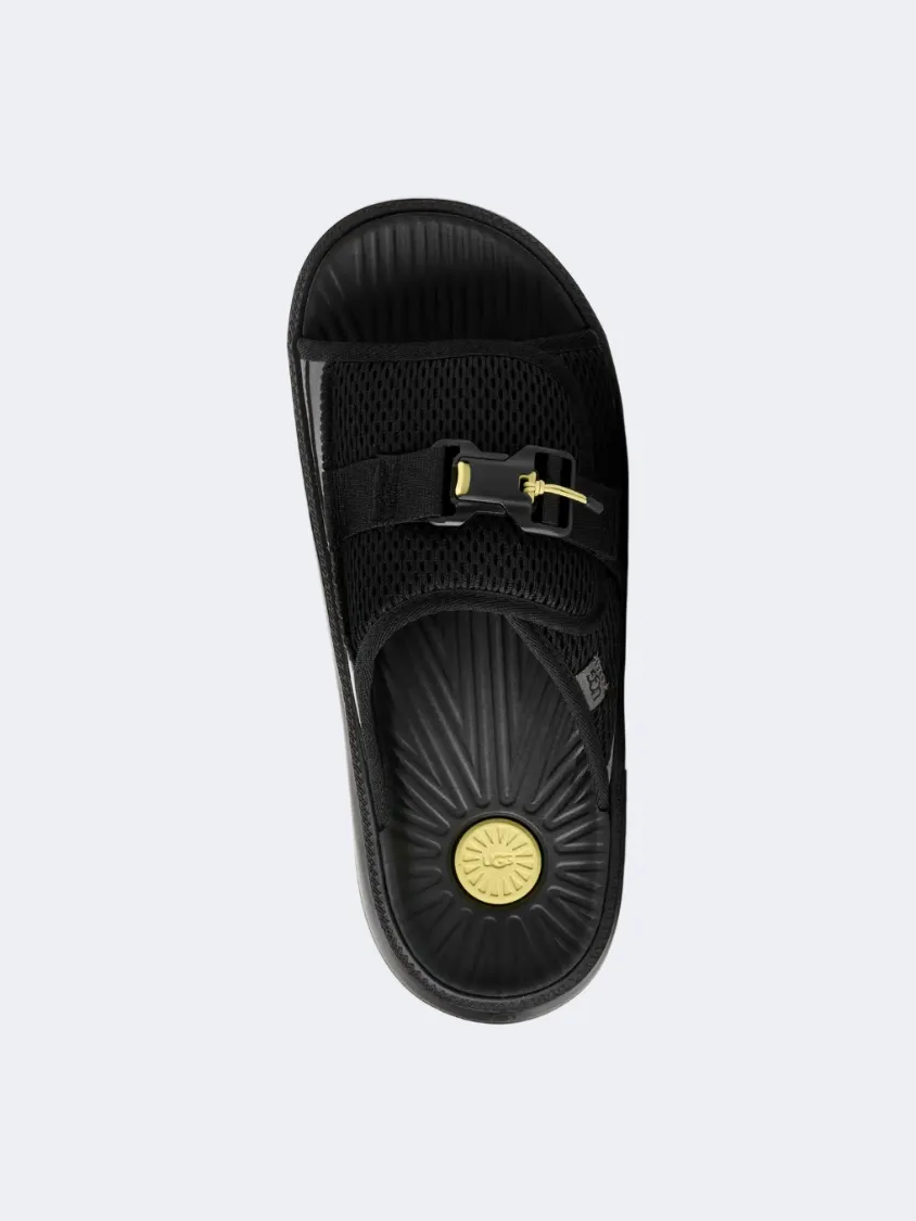 UGG Maxxer 2 Men Lifestyle Slippers Black Mens Urban Style Comfort Shoes