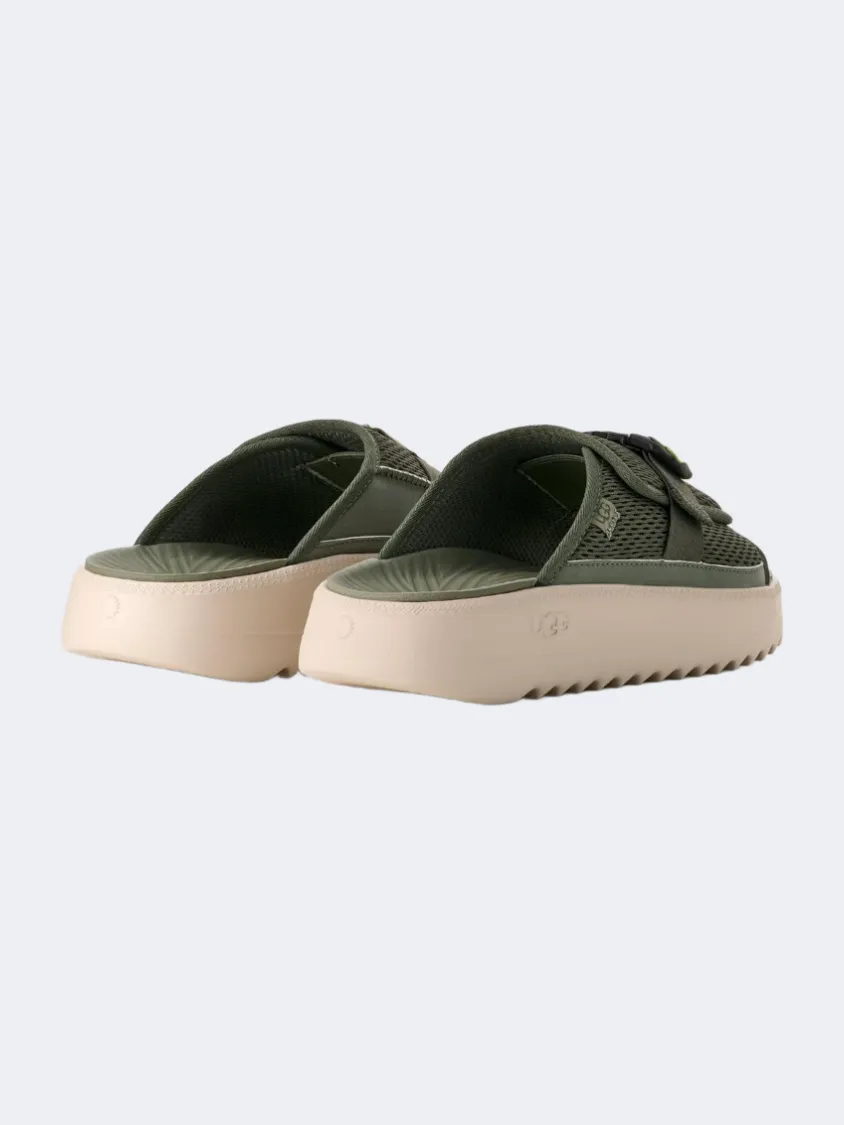 Ugg Maxxer Men Lifestyle Slippers Woodland Green Mens Urban Style Comfort Shoes