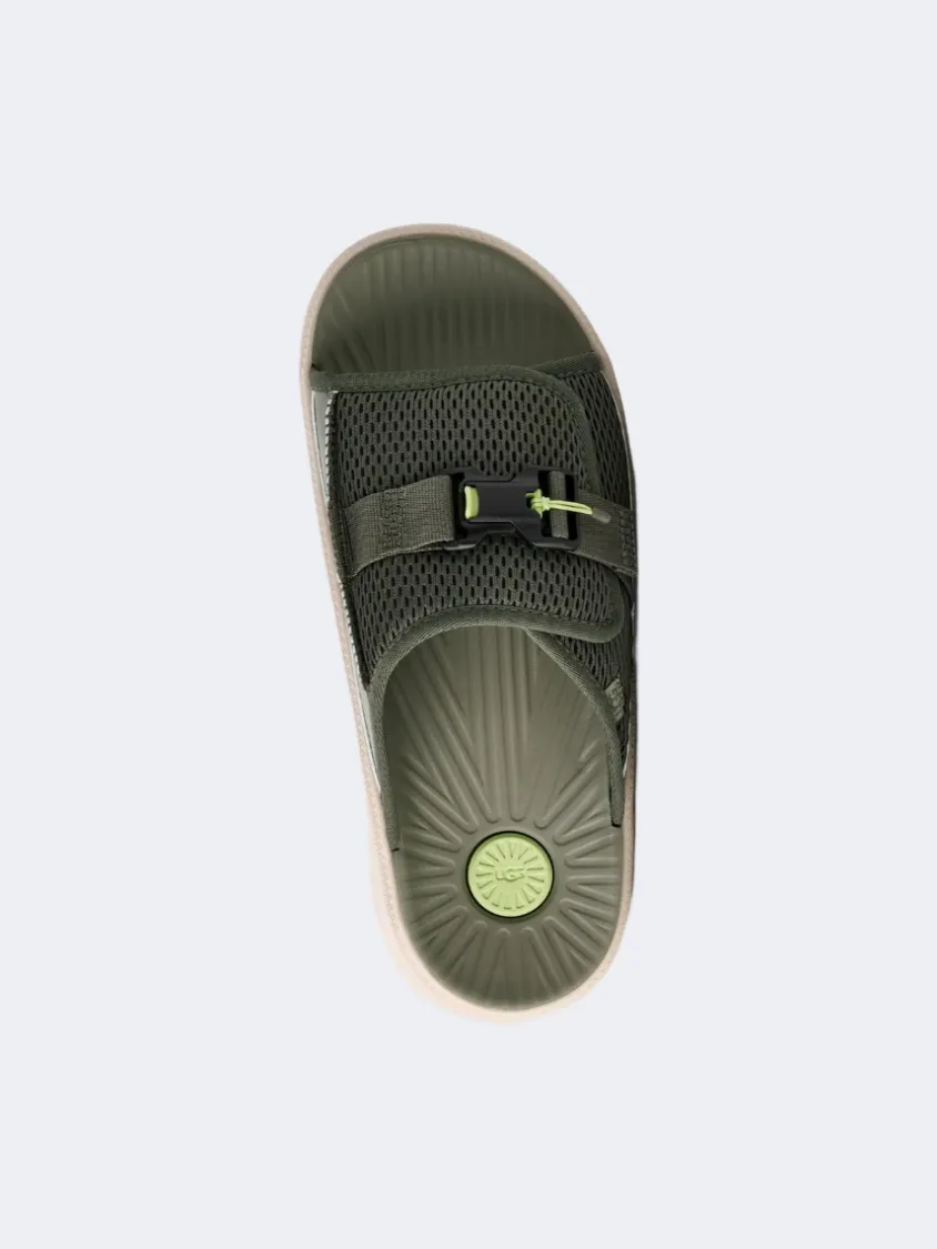 Ugg Maxxer Men Lifestyle Slippers Woodland Green Mens Urban Style Comfort Shoes