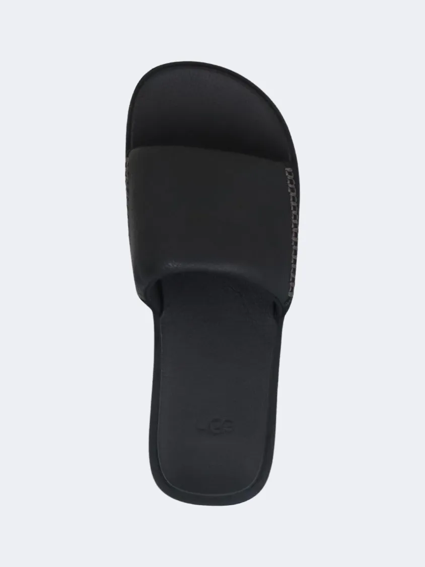 UGG Seaside Ii Men Lifestyle Slippers Black Mens Urban Style Comfort Shoes