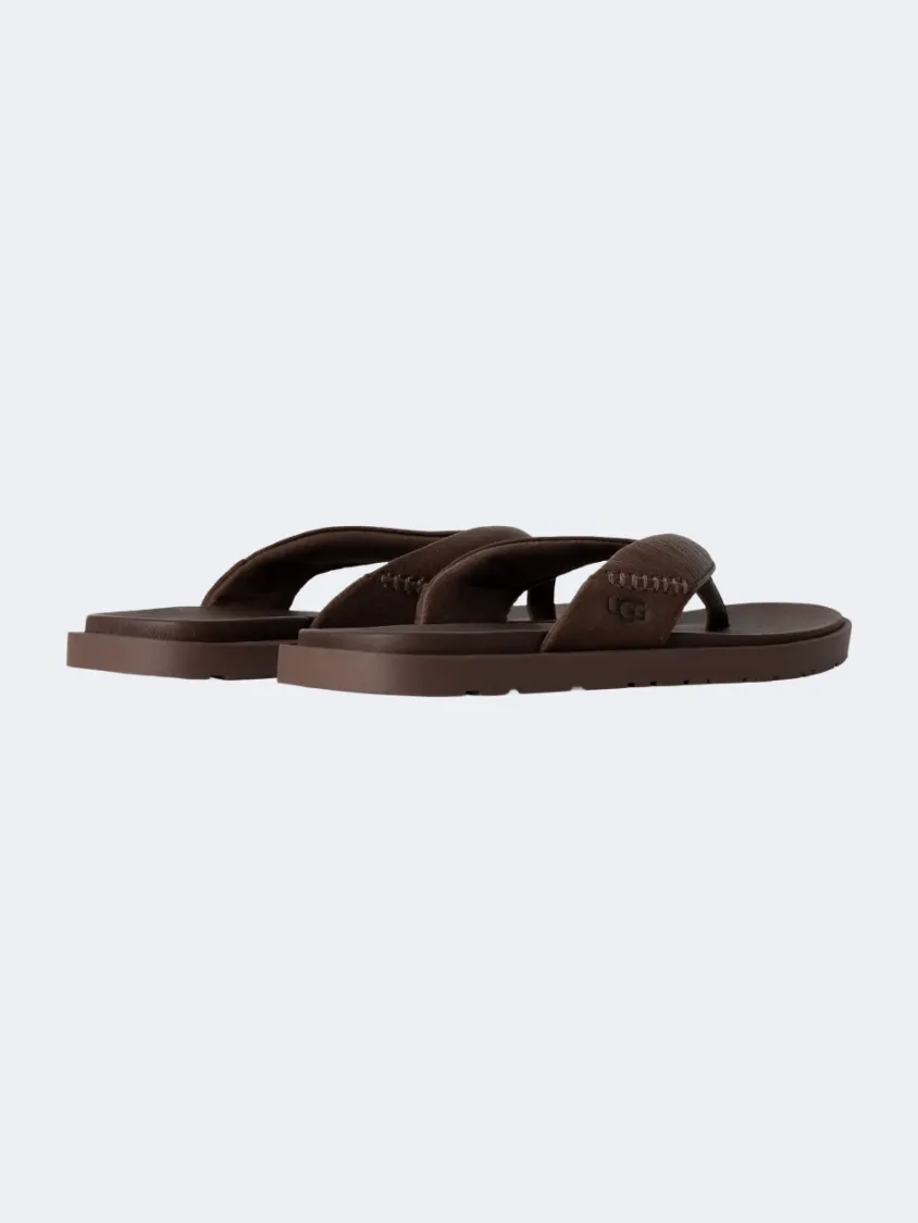 Ugg Seaside Ii Men Lifestyle Slippers Luggage Mens Urban Style Comfort Shoes