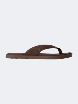 Ugg Seaside Ii Men Lifestyle Slippers Luggage Essential mens casual shoes for comfort