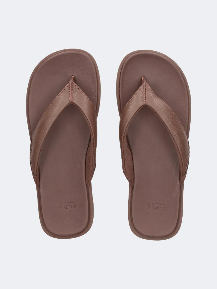 Ugg Seaside Ii Men Lifestyle Slippers Luggage Mens Urban Style Comfort Shoes