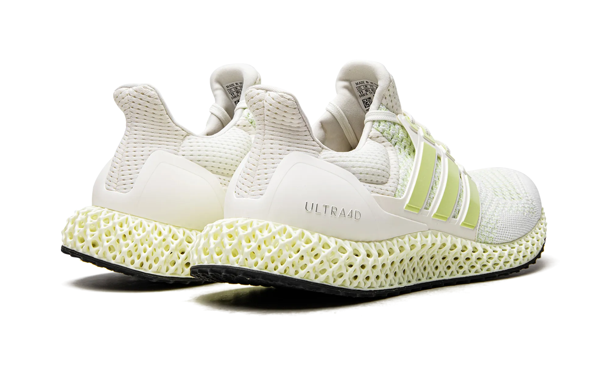 Ultra 4D adidas low-top mens trainers