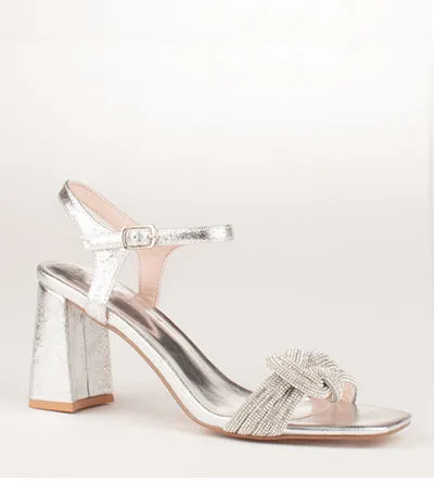 UNA HEALY THE LUCKIEST SILVER Una women's shoes