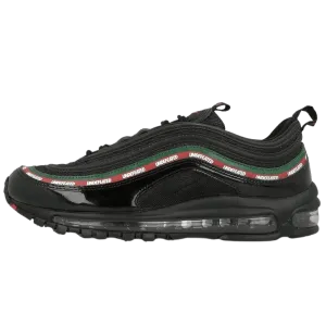 Undefeated x Nike Air Max 97 OG Black Nike Air Max sneakers with air cushioning design