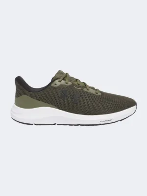 Under Armour Charged Pursuit 4 Men Running Sneakers Marine Od Green Essential mens casual shoes for comfort