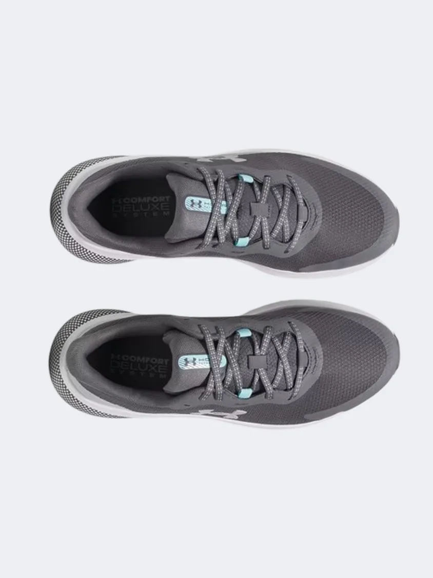 Under Armour Hovr Turbulence 2 Rs Men Running Sneakers Castlerock/Mod Grey Mens Urban Style Comfort Shoes