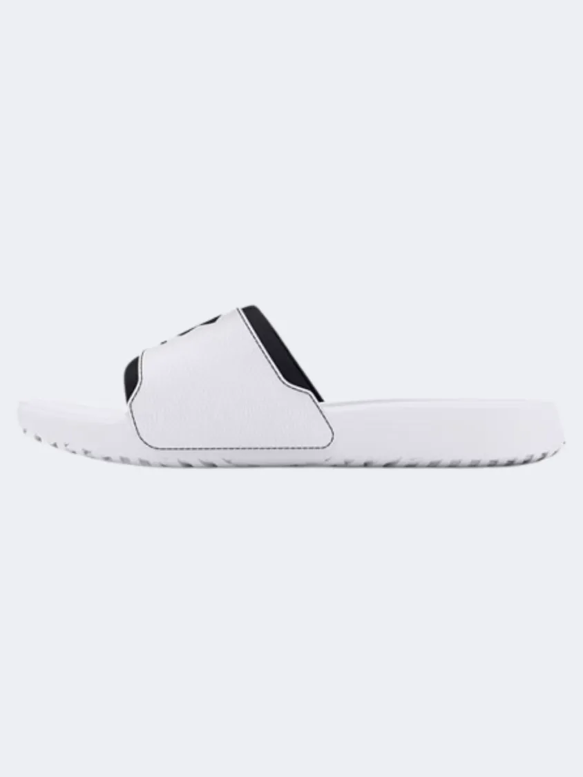 Under Armour Ignite Select Men Lifestyle Slippers White/Black Mens Casual Everyday Sneakers