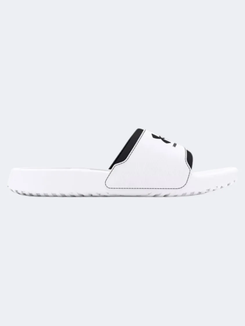 Under Armour Ignite Select Men Lifestyle Slippers White/Black Mens shoes for everyday urban style