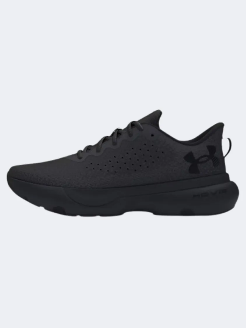 Under Armour Infinite Men Running Shoes Black Mens Casual Everyday Sneakers