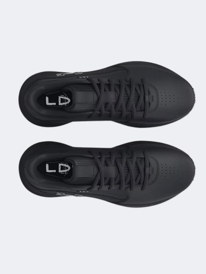 Under Armour Lockdown 7 Men Basketball Sneakers Black/Metalic Silver Mens Urban Style Comfort Shoes