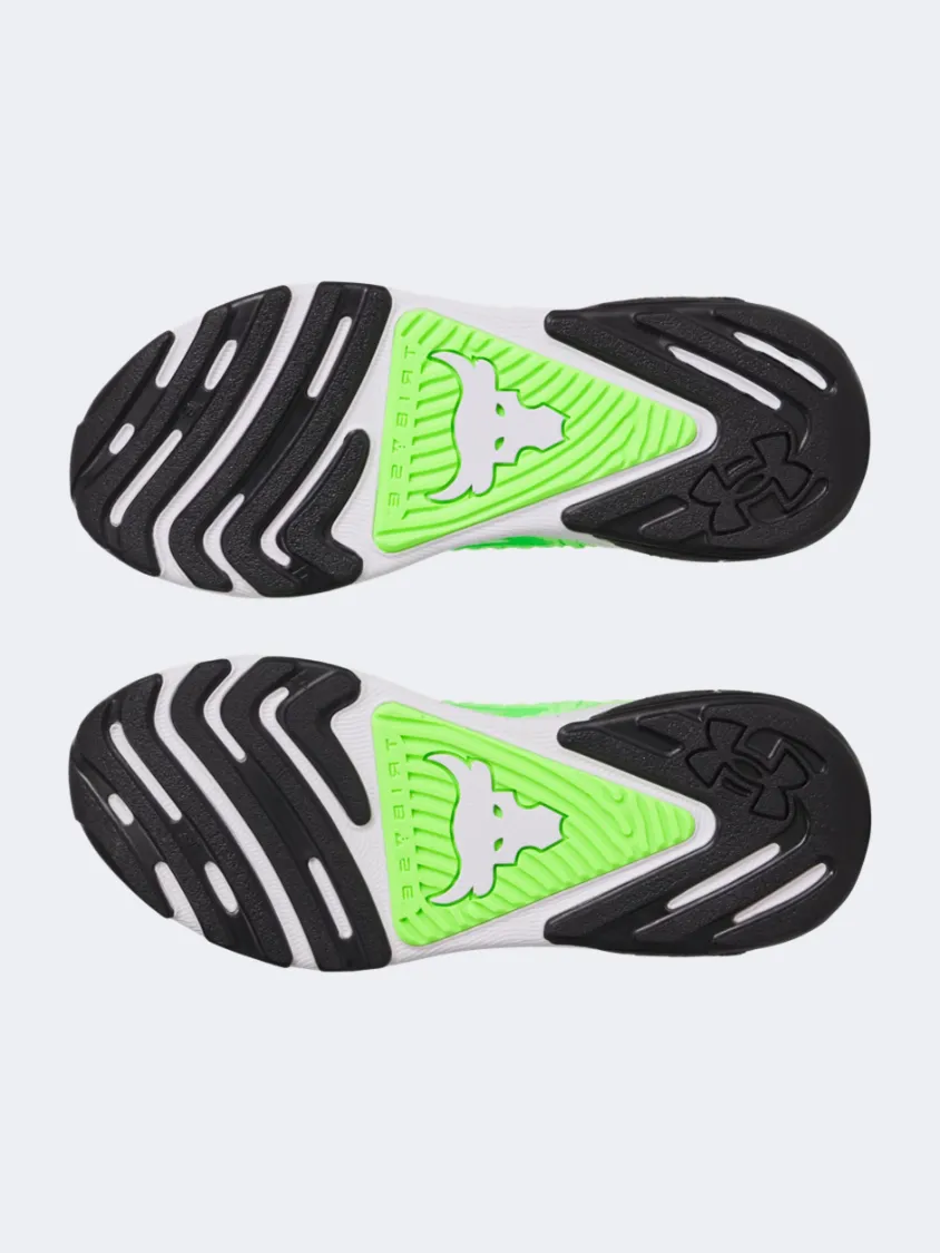 Under Armour Project Rock 7 Men Training Shoes Green/Black Mens Urban Style Comfort Shoes