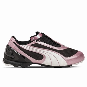 V-S1 Metallic - Black/Poised Pink Puma sneakers for casual streetwear