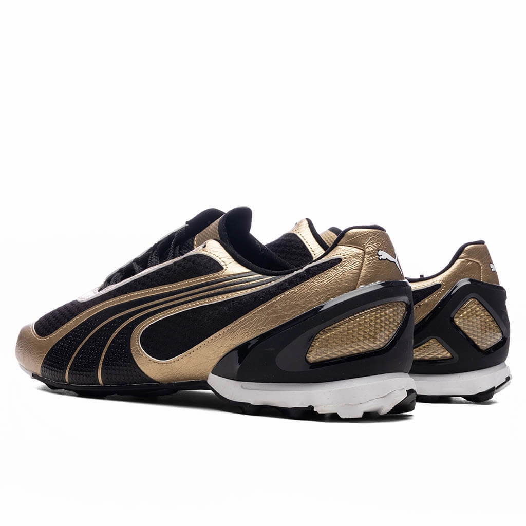 V-S1 Metallic - Gold/Black Puma Everyday Style Shoes