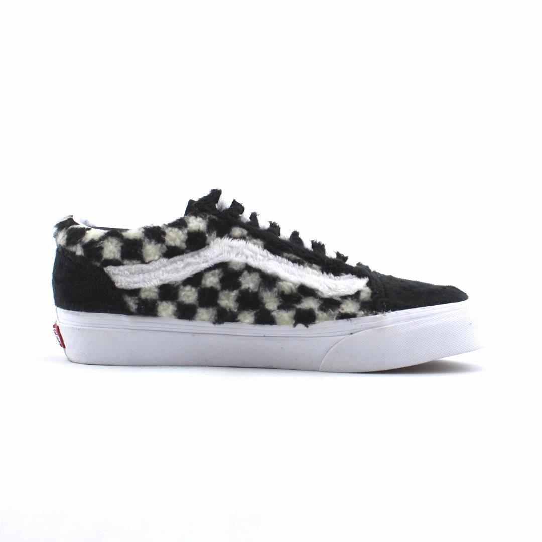 VANS SHERPA FAUX FUR CHECKERBOARD Vans classic sneaker styles