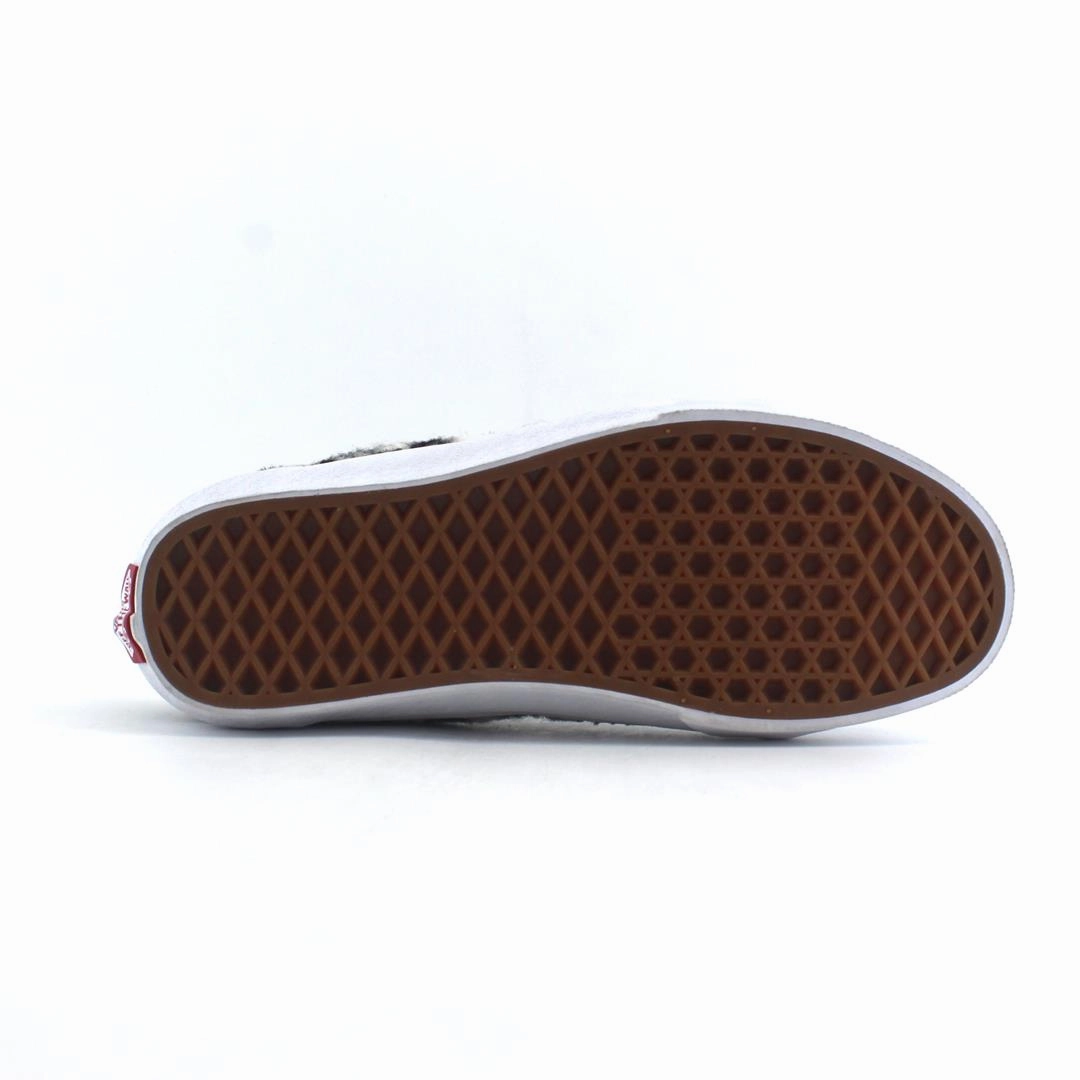 VANS SHERPA FAUX FUR CHECKERBOARD Vans classic sneaker styles
