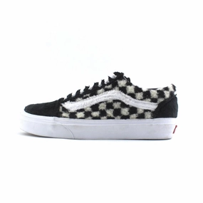 VANS SHERPA FAUX FUR CHECKERBOARD Vans iconic skate shoe designs