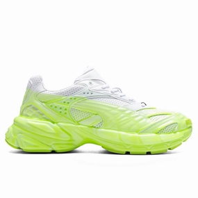 Velophasis Slime - White/Pro Green Puma sneakers for casual streetwear
