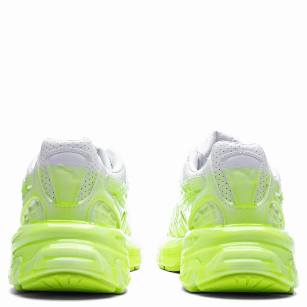 Velophasis Slime - White/Pro Green Puma Everyday Style Shoes