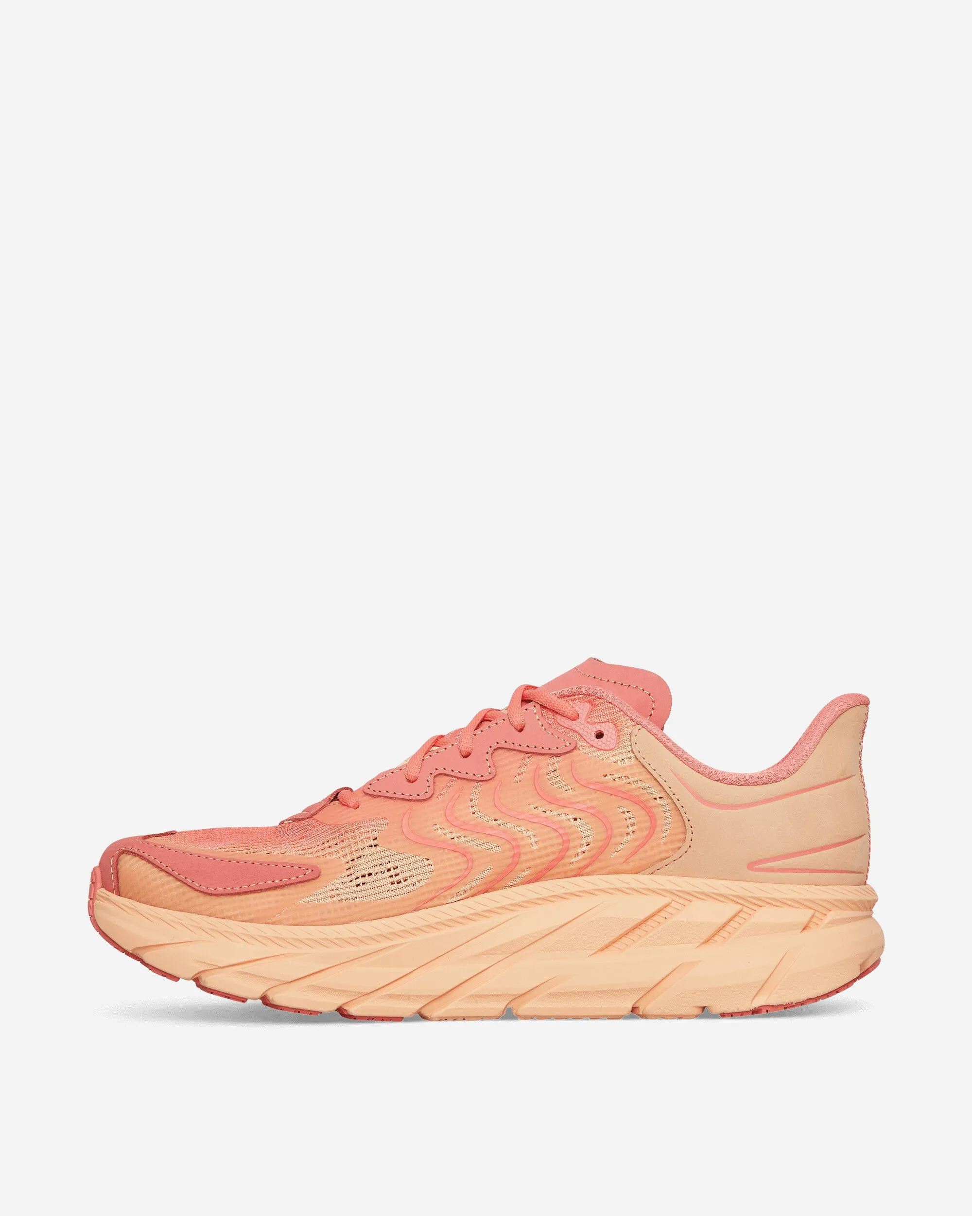 Vibrant Bloom Clifton LS Sneakers Cantaloupe / Electric Coral Max Cushion Trainers