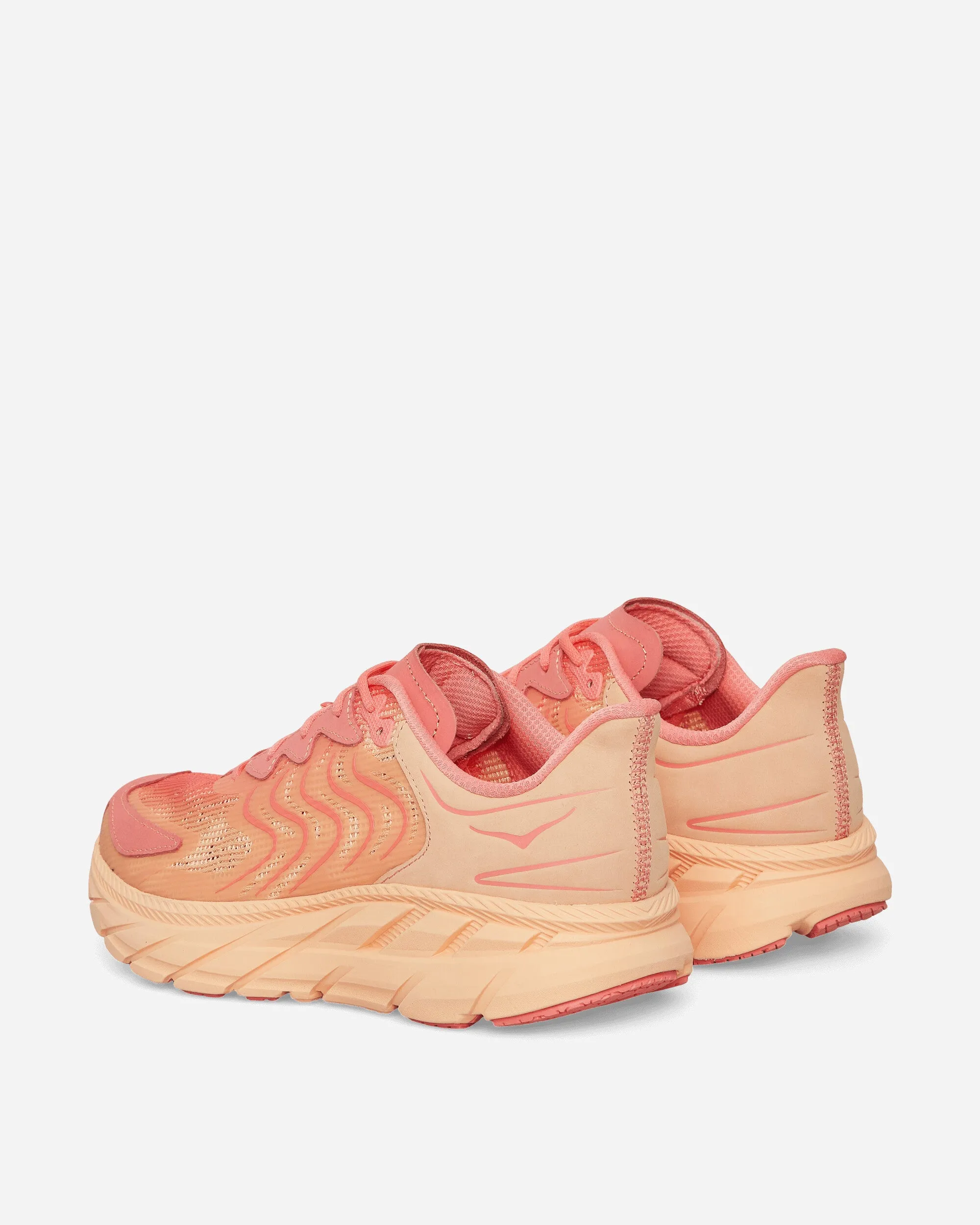 Vibrant Bloom Clifton LS Sneakers Cantaloupe / Electric Coral Max Cushion Trainers