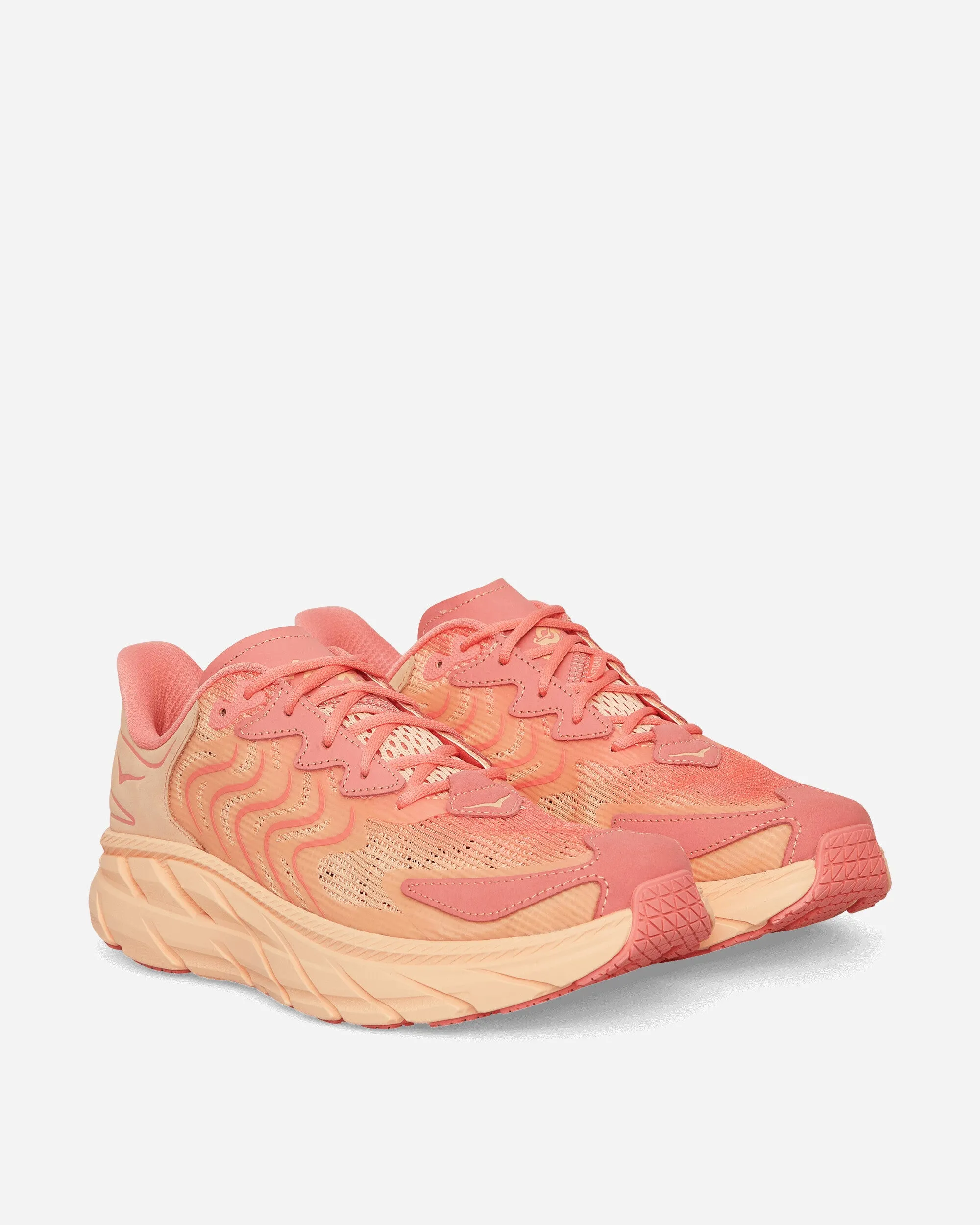 Vibrant Bloom Clifton LS Sneakers Cantaloupe / Electric Coral Max Cushion Trainers