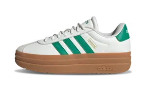 VL COURT BOLD WMNS "Core White Court Green Gold Metallic" Adidas Women's styles