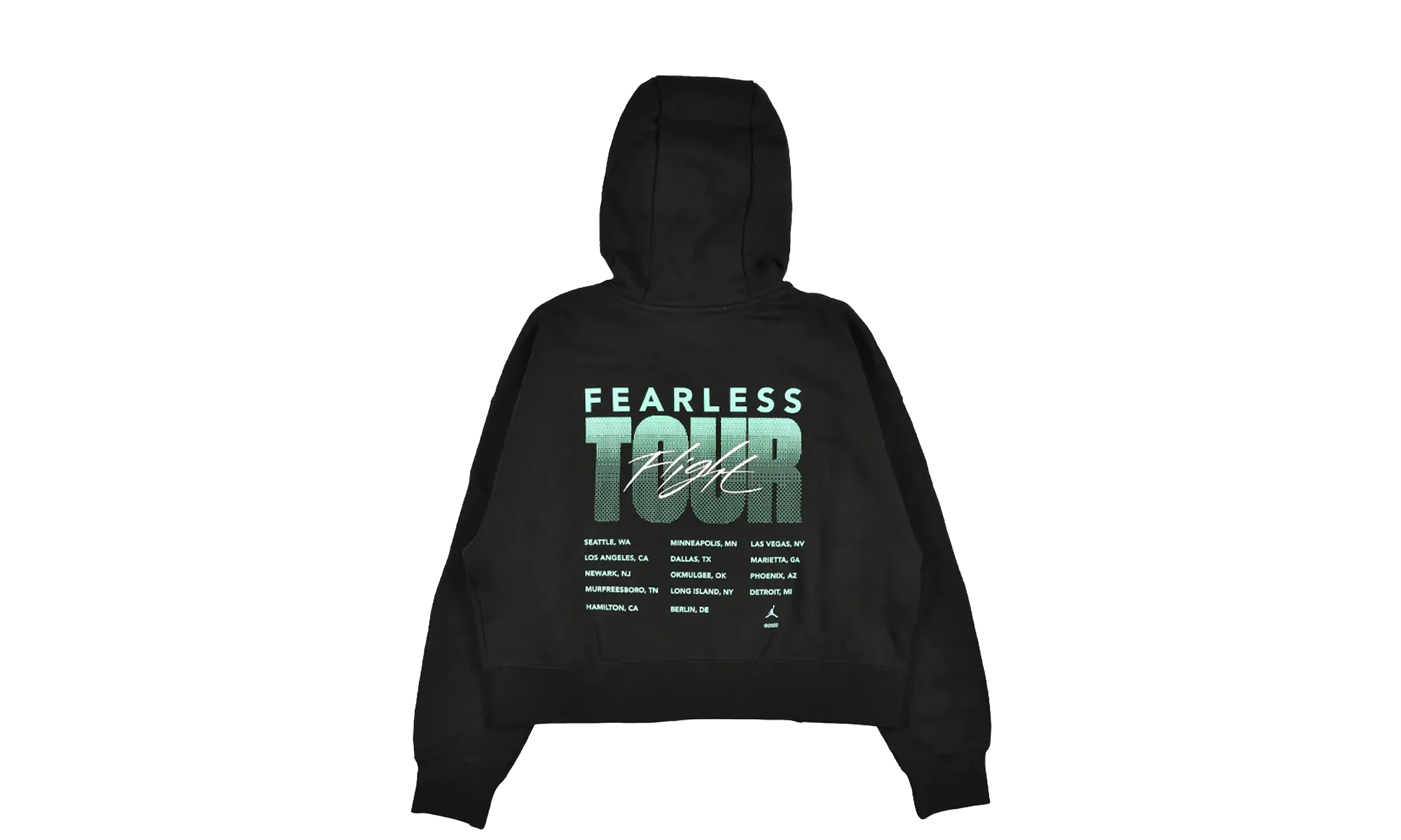 W Air HL Fearless Hoodie "Black" jordan retro mens collection
