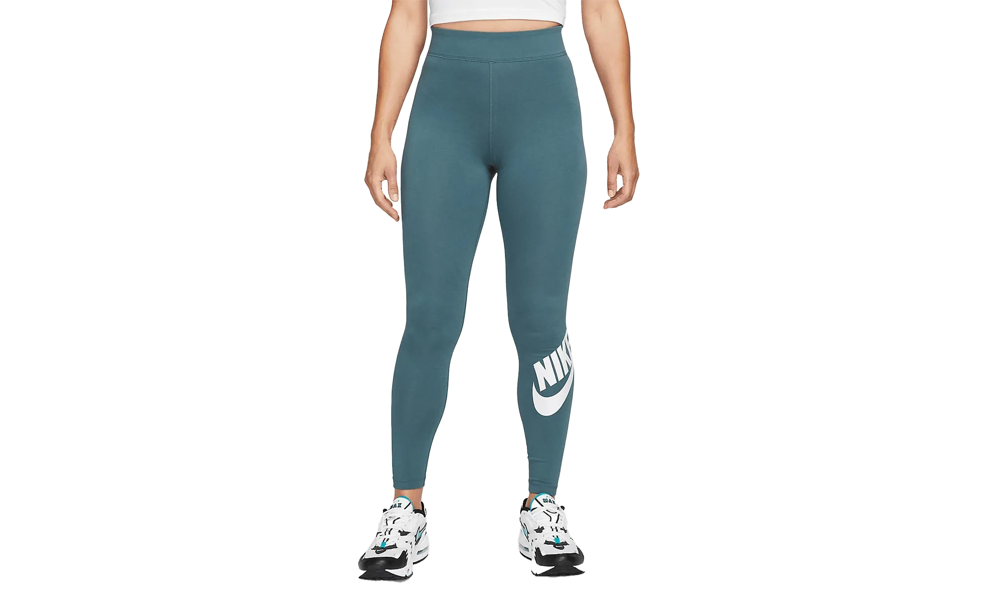 W Essential Leggings "GREEN" nike stylish womens footwear